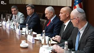 ראש הממשלה נתניהו נפגש עם חבר הקונגרס גוטהיימר (עדכוני משרד ראש הממשלה) - התמונה מוצגת ישירות מתוך אתר האינטרנט יוטיוב. זכויות היוצרים בתמונה שייכות ליוצרה. קישור קרדיט למקור התוכן נמצא בתוך דף הסרטון