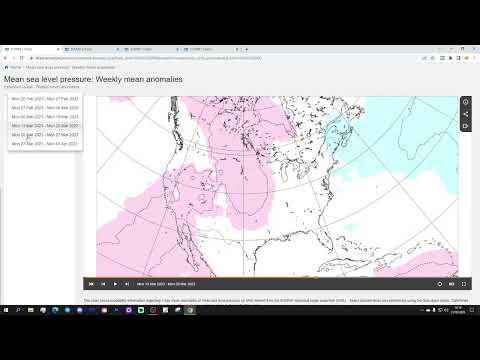 ECMWF 6 Week Extended Forecast For United States Of America: 20th February To 3rd April 2023
