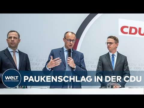 PERSONALBEBEN IN DER CDU: Friedrich Merz wechselt Generalsekretär aus - Linnemann für Mario Czaja