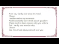 Chris Cummings - Almost Always Lyrics