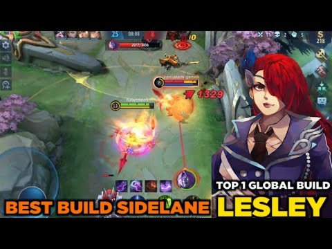 NEW BUFFED LESLEY ONE HIT KILL BUILD | TOP 1 GLOBAL LESLEY BUILD | Mobile Legends
