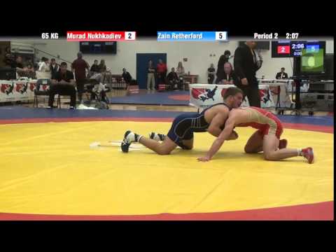 65 KG CSF - Murad Nukhkadiev (Russia) vs. Zain Retherford (NLWC)