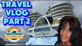 DIAZ ON DECK TRAVEL VLOG PART 2 of 3 STAR OF THE SEAS