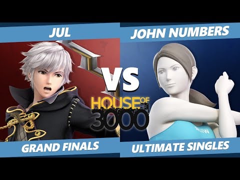 Xeno 204 Grand Finals - Jul (Robin) Vs. John Numbers (Wii Fit) Smash Ultimate - SSBU