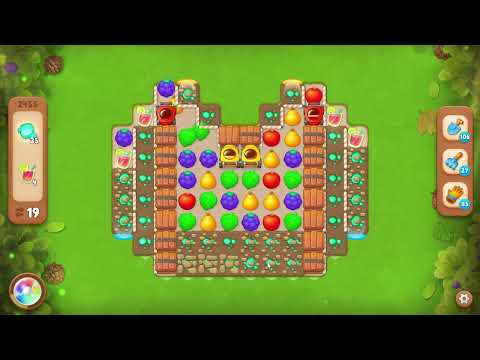 Gardenscapes 2455 Level - 21 moves - NO BooSTERS