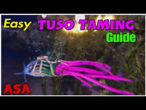 Easy Tuso Taming Guide Ark Survival Ascended
