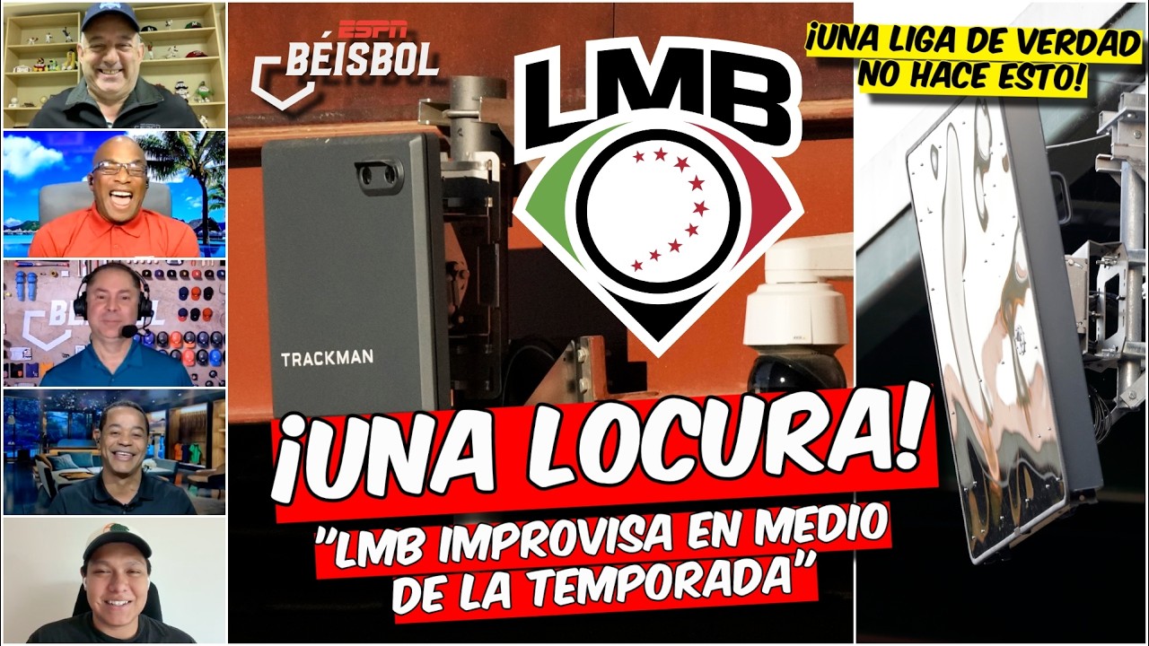 UMPIRE ROBOT llega a la LBM, ¿SE VOLVIERON LOCOS? ¡Es una IMPROVISACIÓN! | ESPN Beisbol