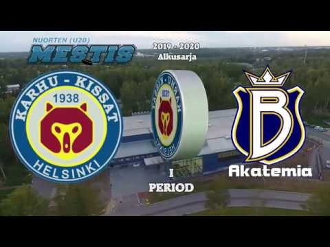 Karhu-Kissat - Blues Akatemia I erä (2019 Nuorten Mestis U20 Alkusarja)