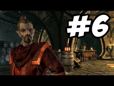 Skyrim Dragonborn DLC Gameplay Walkthrough Part 6 - The Dark Elf Wizard