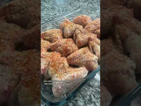 How to make the perfect oven baked chicken wings
