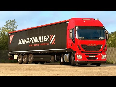 ETS 2 1.27 public beta Iveco Hi-Way  Göteborg - Oslo