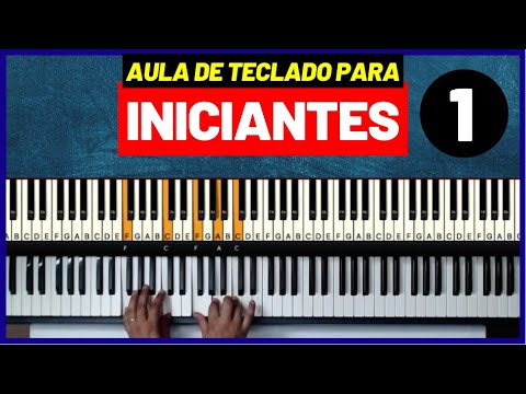 Aula de Teclado para Iniciantes - Aula 1