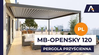 Pergola przyścienna MB-OpenSky 120