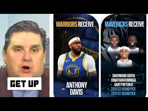 GET UP | Windhorst says Warriors could trade Draymond Green & Kuminga for Anthony Davis