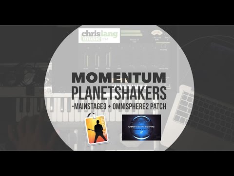 MOMENTUM Planetshakers Mainstage Omnisphere 2 Patch keyboard lesson