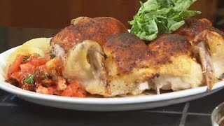 Roasted chicken with salsa, Honey roasted peanut-crusted chicken - Farm to Fork with Sharon Vaknin