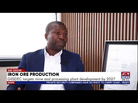 Iron ore Production: GIISDEC targets mine and processing plant development by 2027