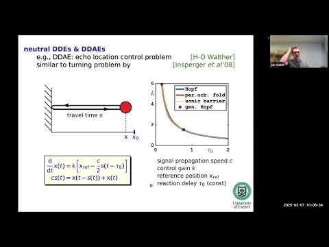 Time Delay Systems Webinar - Jan Sieber - 2025 March 7