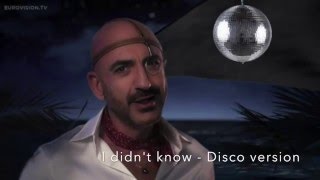 I didn&#39;t know Disco version LYRICS | Serhat | San Marino Eurovision 2016