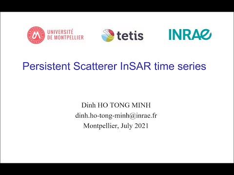 Persistent Scatterer InSAR time series