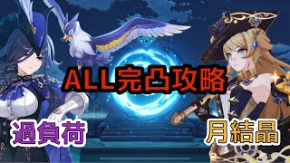 【原神】LUNA Ⅵ 螺旋12層 ナヴィア&クロリンデ 完凸攻略