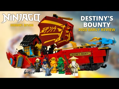 Destiny's Bounty: Race Against Time - EARLY Ninjago Dragons Rising Set Review!
