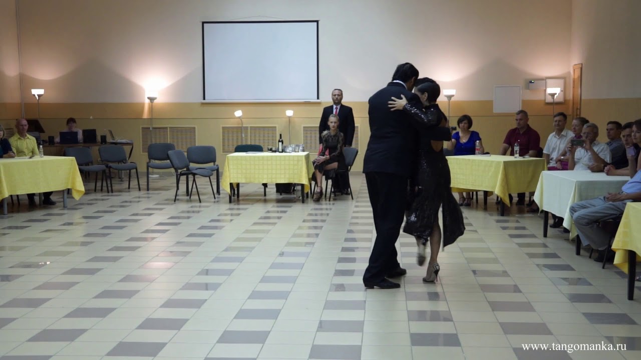 Omar Quiroga и Veronica Palacios.  Tango