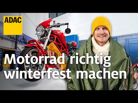 Motorrad überwintern: 5 hilfreiche Tipps, um euer Bike winterfest zu machen!