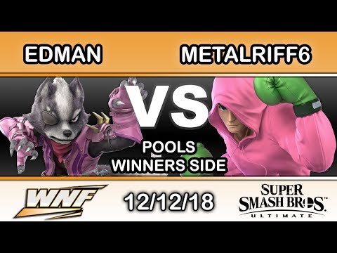 WNF 4.5 - Edman (Inkling, Wolf) Vs. Ronin | Metalriff6 (Little Mac) Winners Side - Smash Ultimate