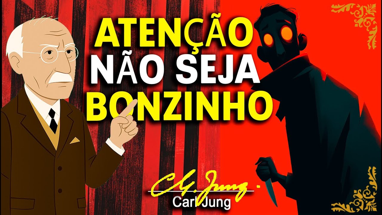 Não seja uma boa pessoa sempre, as vezes a maldade é necessária - Carl Jung