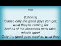 Aqua - Good Guys Lyrics
