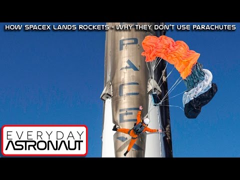 Proč rakety SpaceX nepřistávají na padácích