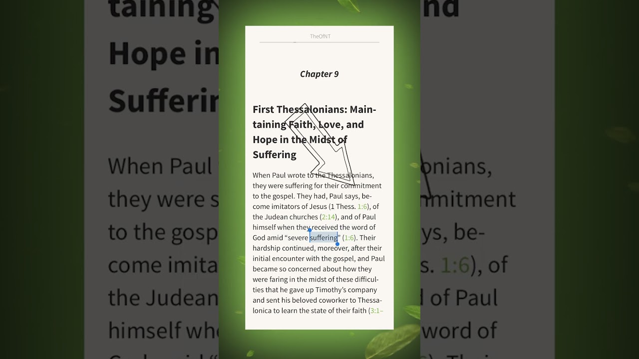 Using Ebooks on Olive Tree