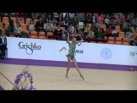 Sarkisyan Alisa (RUS)  clubs Grand Prix Moscow-Alina Cup 2016 qual. jun.