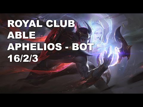 Royal Club Able Bot Aphelios vs Ashe - KR Challenger Patch 10.8