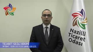 Ticaret Sicili Müdürlüğündeki Verilen Hizmetler