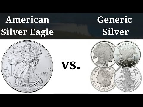 American Silver Eagle vs. Generic Silver; Which is Best for your Stack?