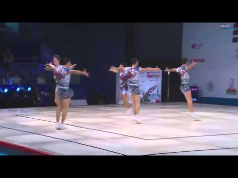 WCH Aeróbic Cancún 2014 - (FINAL) GROUPS - ITALY  - ITA  (20,350)