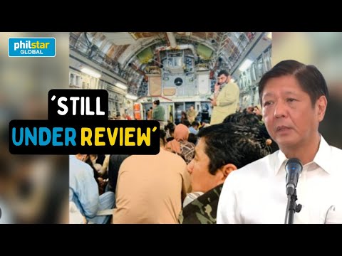 Bongbong Marcos: Pagtanggap sa mga Afghan refugees pinagaaralan pa