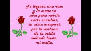 Alberto Cortez. Te llegará una rosa.  Subtitulado.