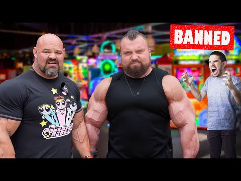 BANNED From the Arcade Ft. BRIAN SHAW!!!
