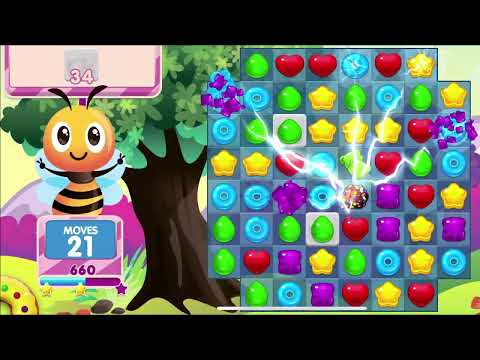 Bee Rush: Match 3 Candy Puzzle