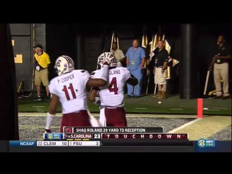 2014 USC at Vanderbilt - Shaq Roland 29 Yd Touchdown Reception