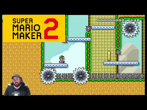 Super Mario Maker 2 - FACEBOOK #BP Competition Pt. 3 [Blue Platforms]