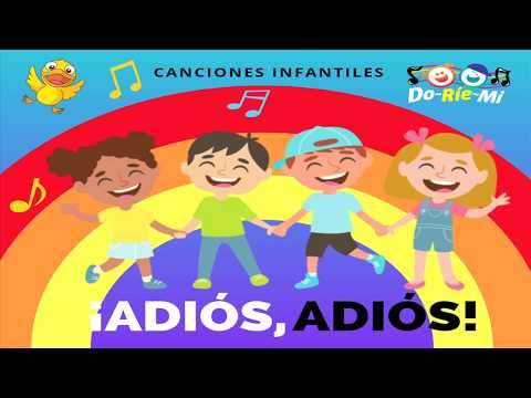 Canción ADIÓS ADIÓS 👋🏻 Clase de Estimulación Musical | Canciones Para Niños Doriemi