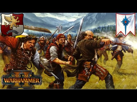 Empire Engineering. High Elves Vs Empire. Total War Warhammer, Multiplayer.