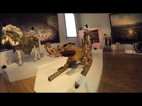 Inside the Imperial Carriage Museum Vienna (Wagenburg Museum of Carriages Wien)