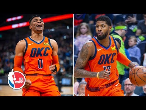 Russell Westbrook, Paul George lead Thunder past Timberwolves | NBA Highlights