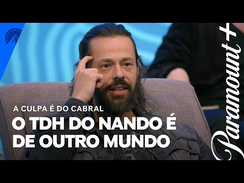 Nando se abre para o psicólogo | A Culpa É Do Cabral | Paramount Plus