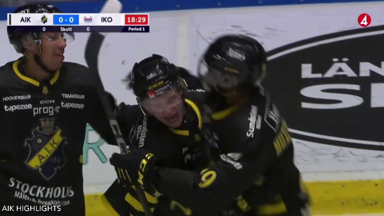 AIK - Oskarshamn | Hockeyallsvenskan 2024/25 Omgång 36